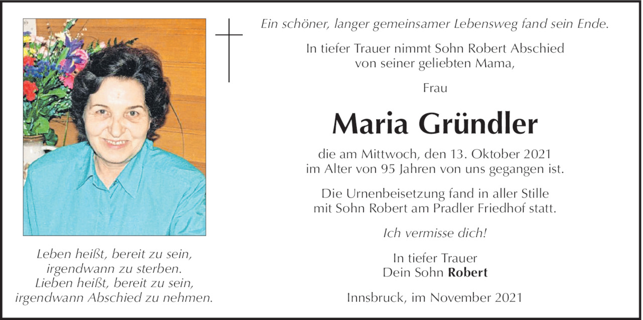 Maria Gründler Bild