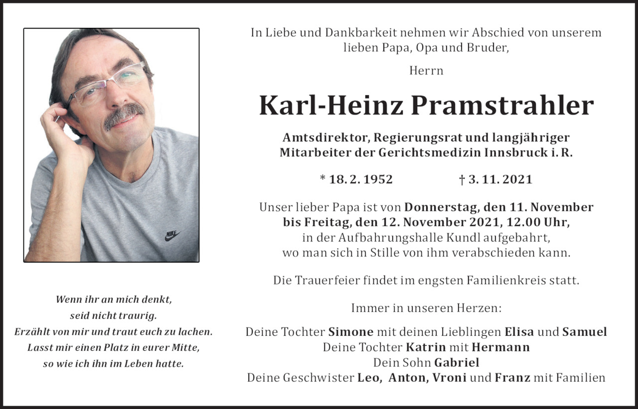 Karl-Heinz Pramstrahler Bild