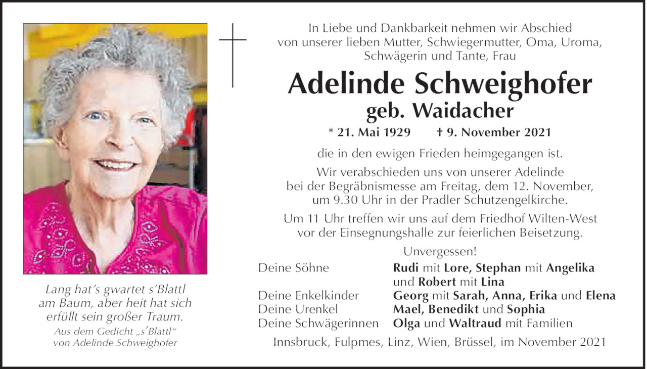 Adelinde Schweighofer Bild