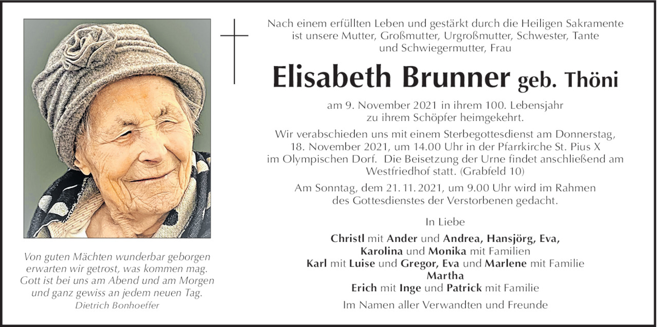 Elisabeth Brunner Bild