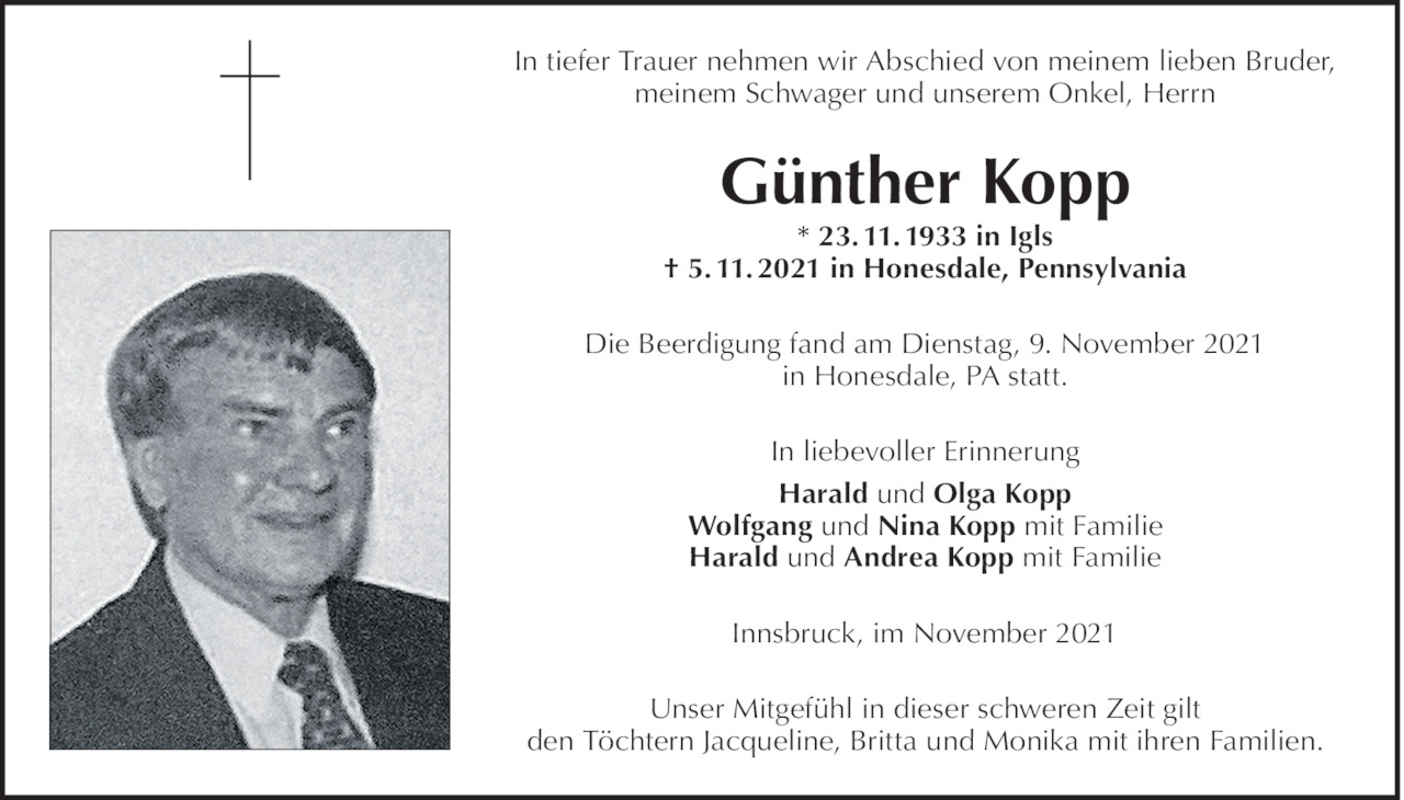 Günther Kopp Bild