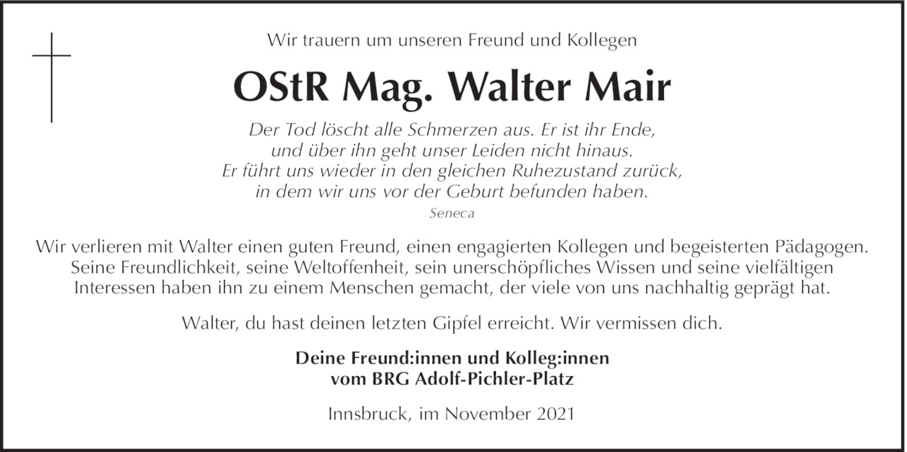 Walter Mair Bild