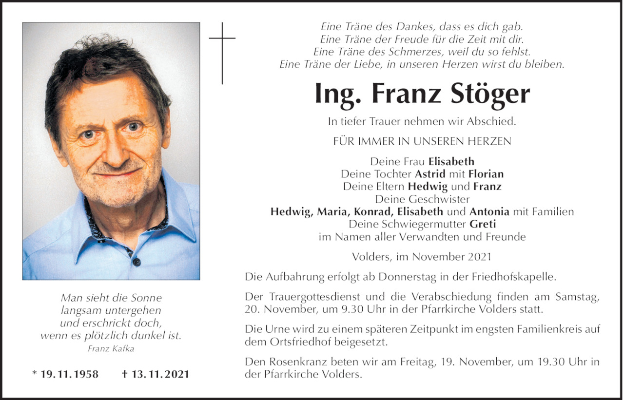 Franz Stöger Bild