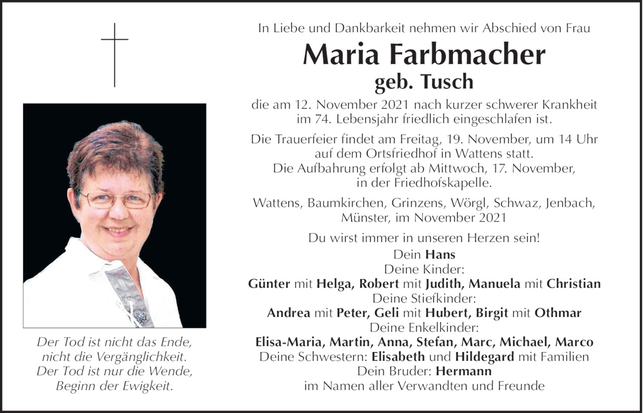 Maria Farbmacher Bild