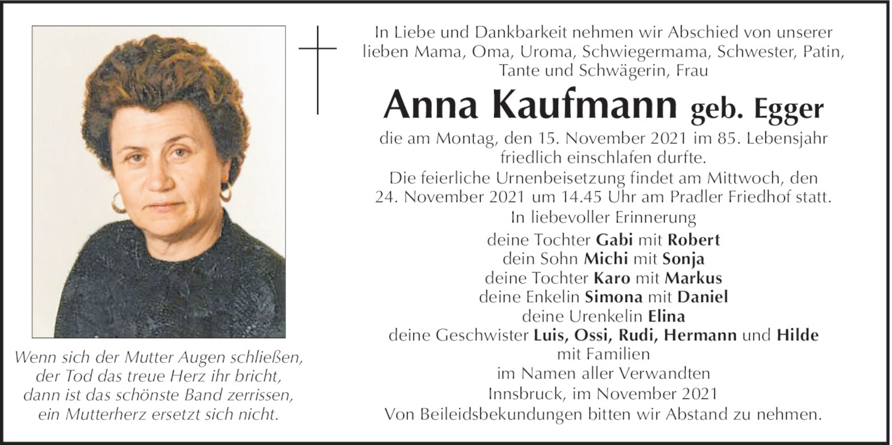 Anna Kaufmann Bild