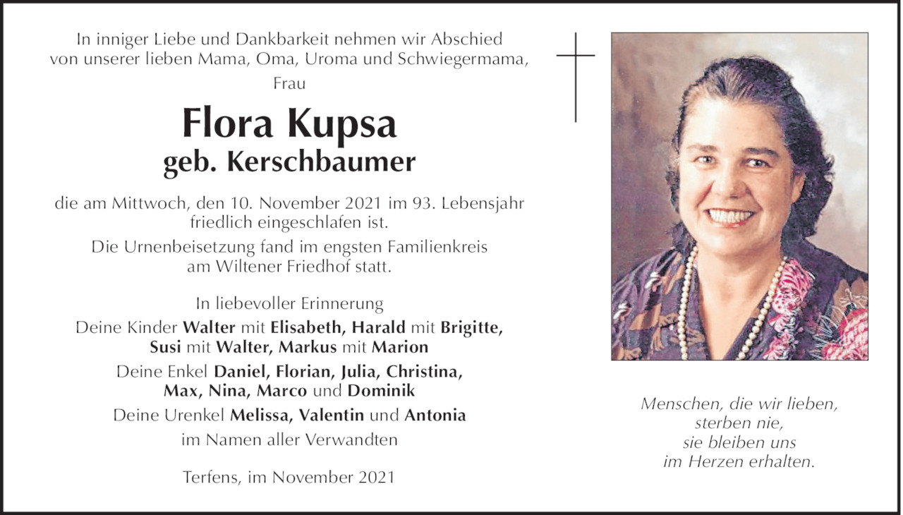 Flora Kupsa  Bild