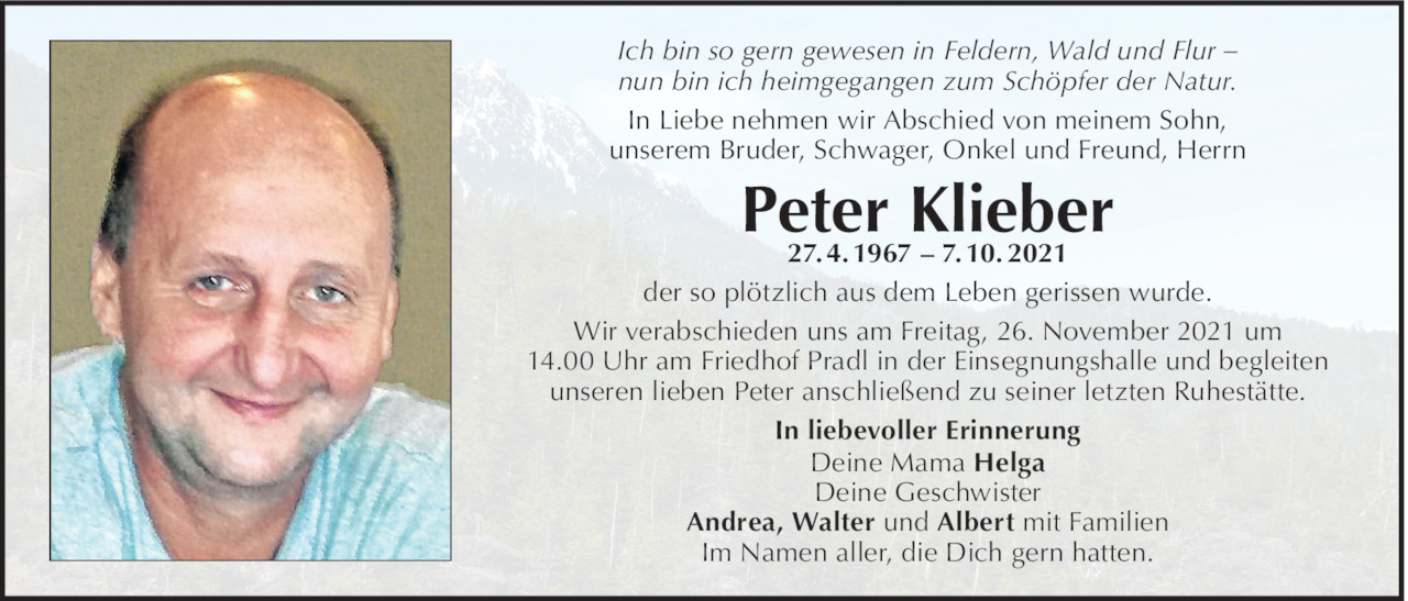 Peter Klieber Bild