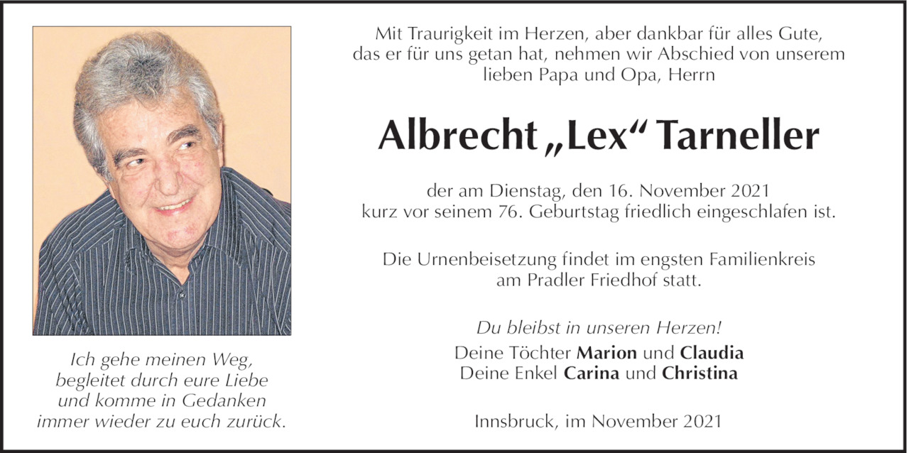 Albrecht Tarneller Bild