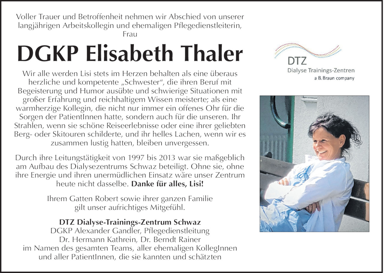 Elisabeth Thaler Bild
