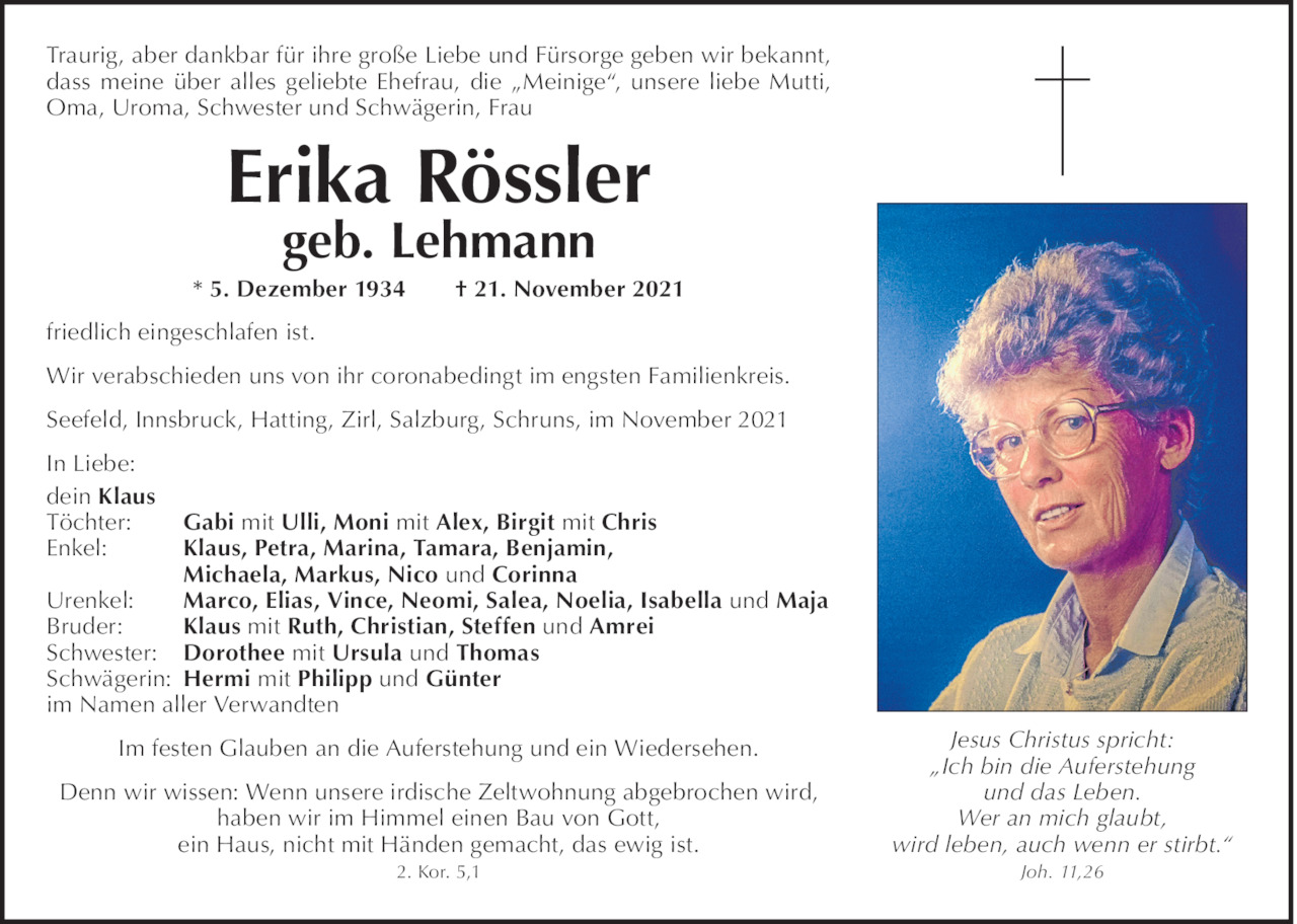 Erika Rössler Bild