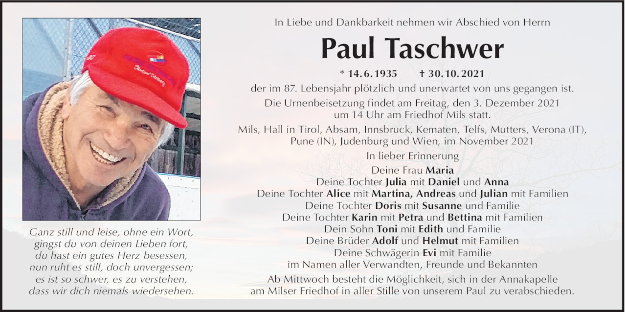 Paul Taschwer Bild