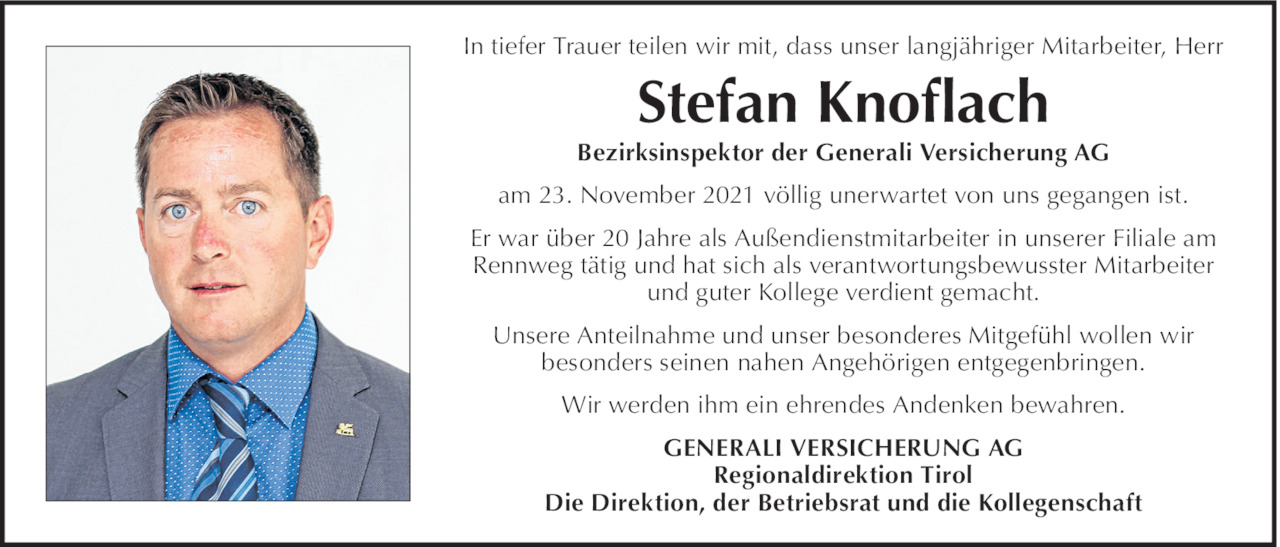 Stefan Knoflach Bild