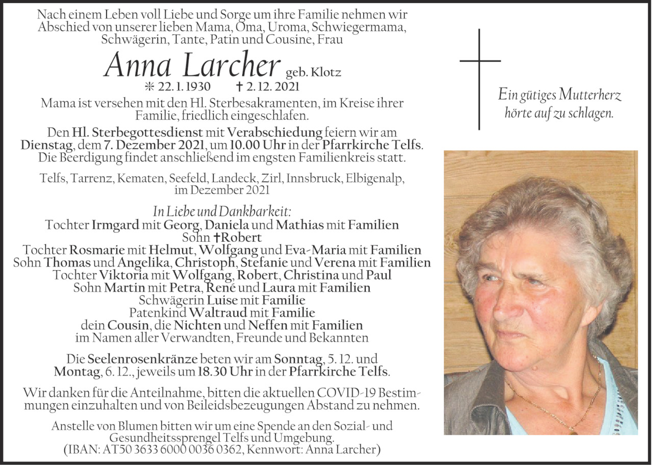 Anna Larcher Bild