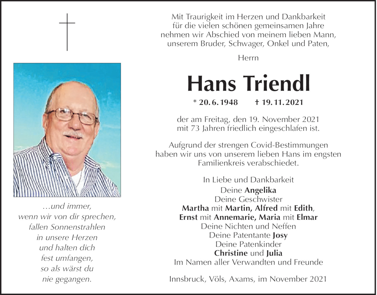 Johann-Ludwig Triendl Bild