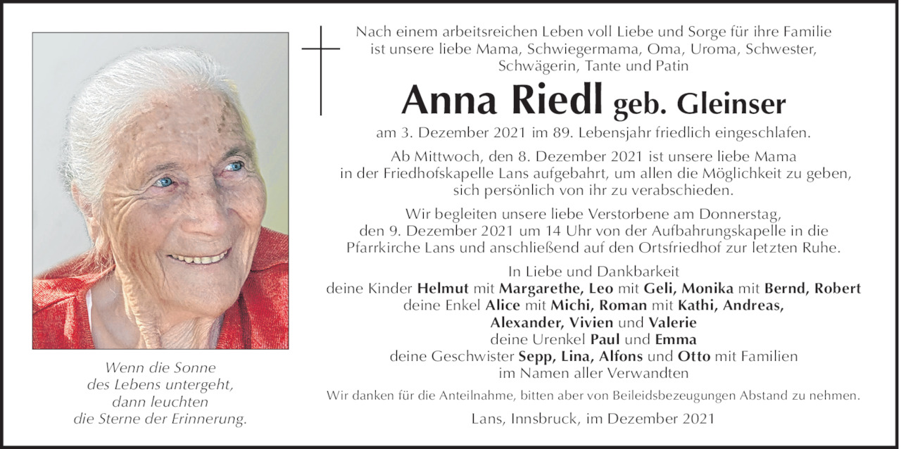 Anna Riedl Bild