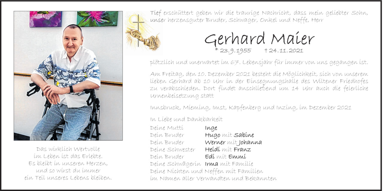 Gerhard Maier Bild