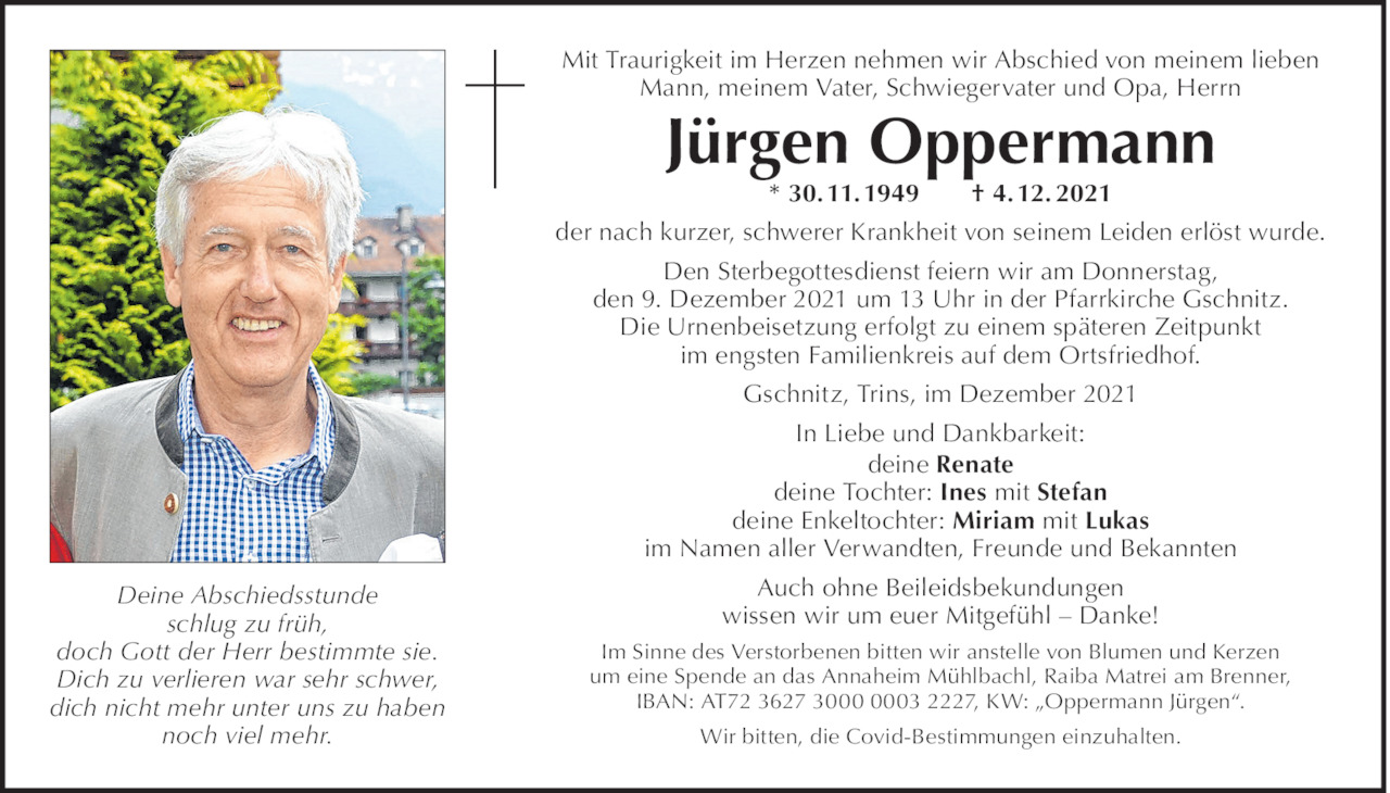 Jürgen Oppermann Bild
