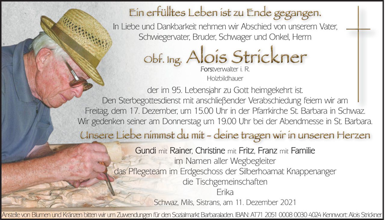 Alois Strickner Bild