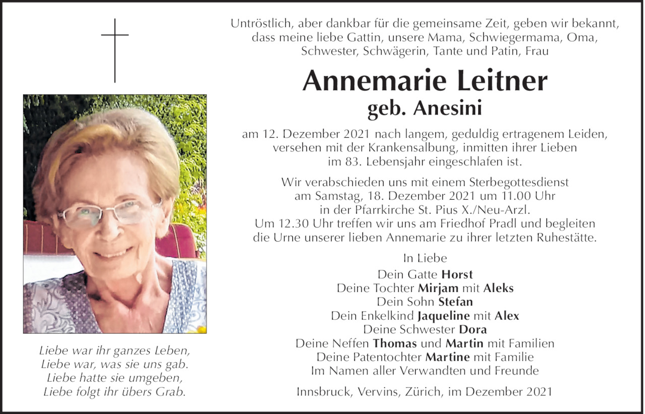 Annemarie Leitner Bild