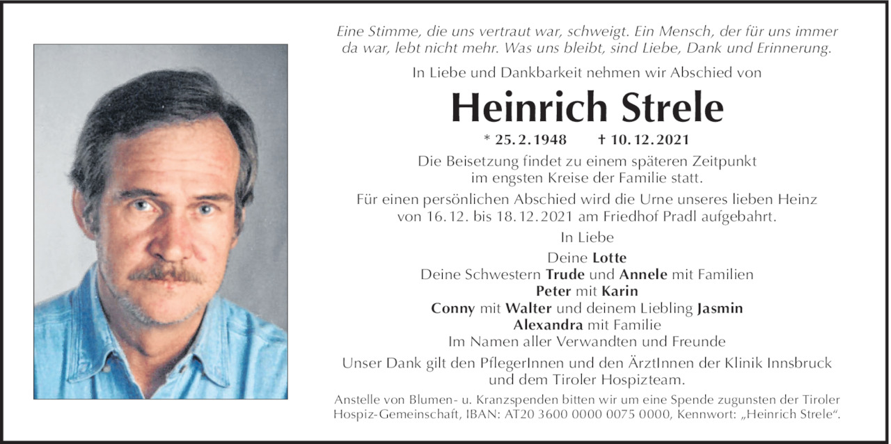 Heinrich Strele Bild