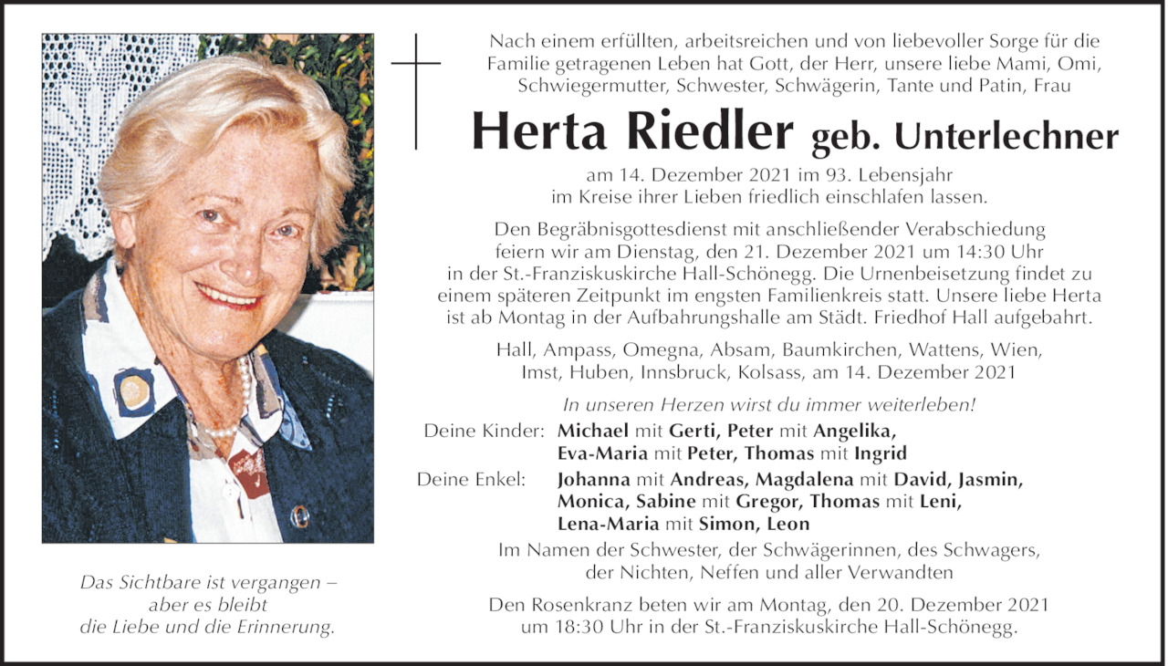 Herta Riedler Bild