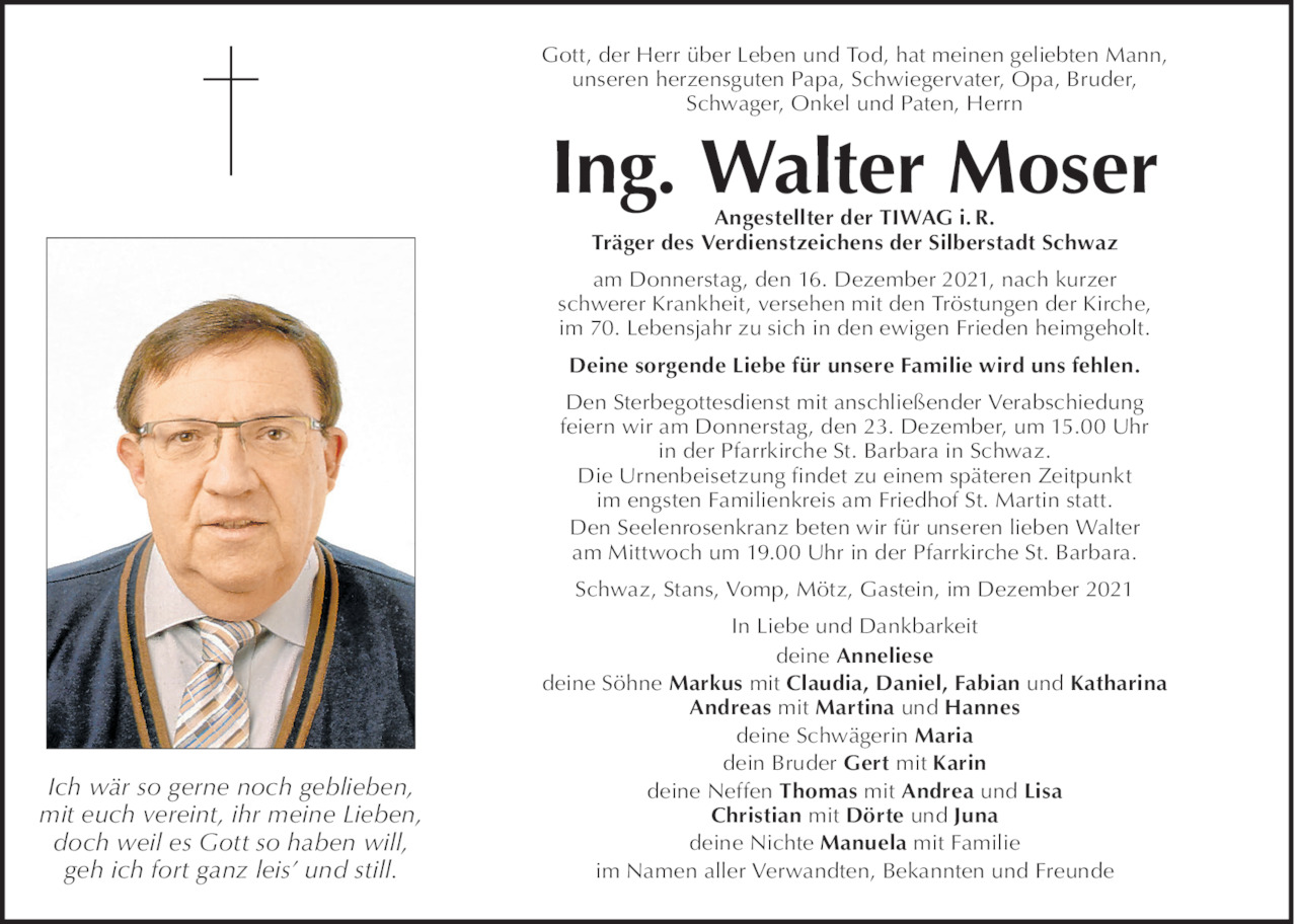 Walter Moser Bild