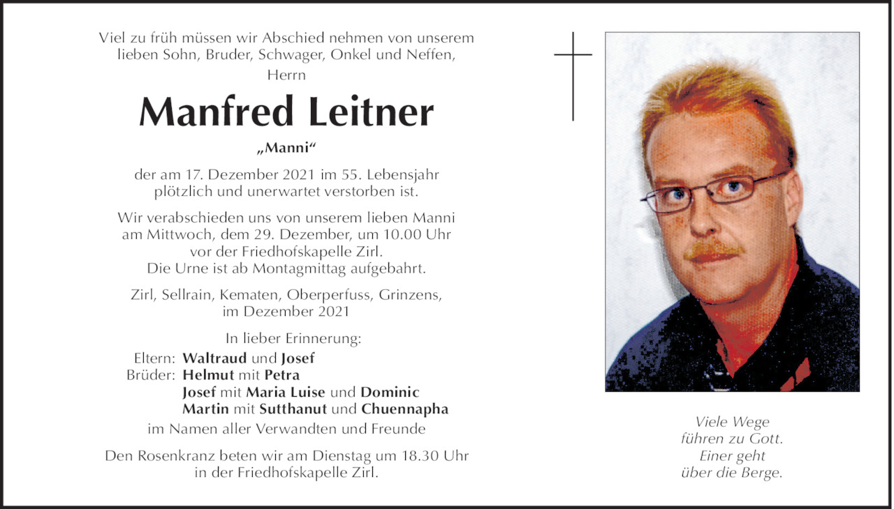 Manfred Leitner Bild