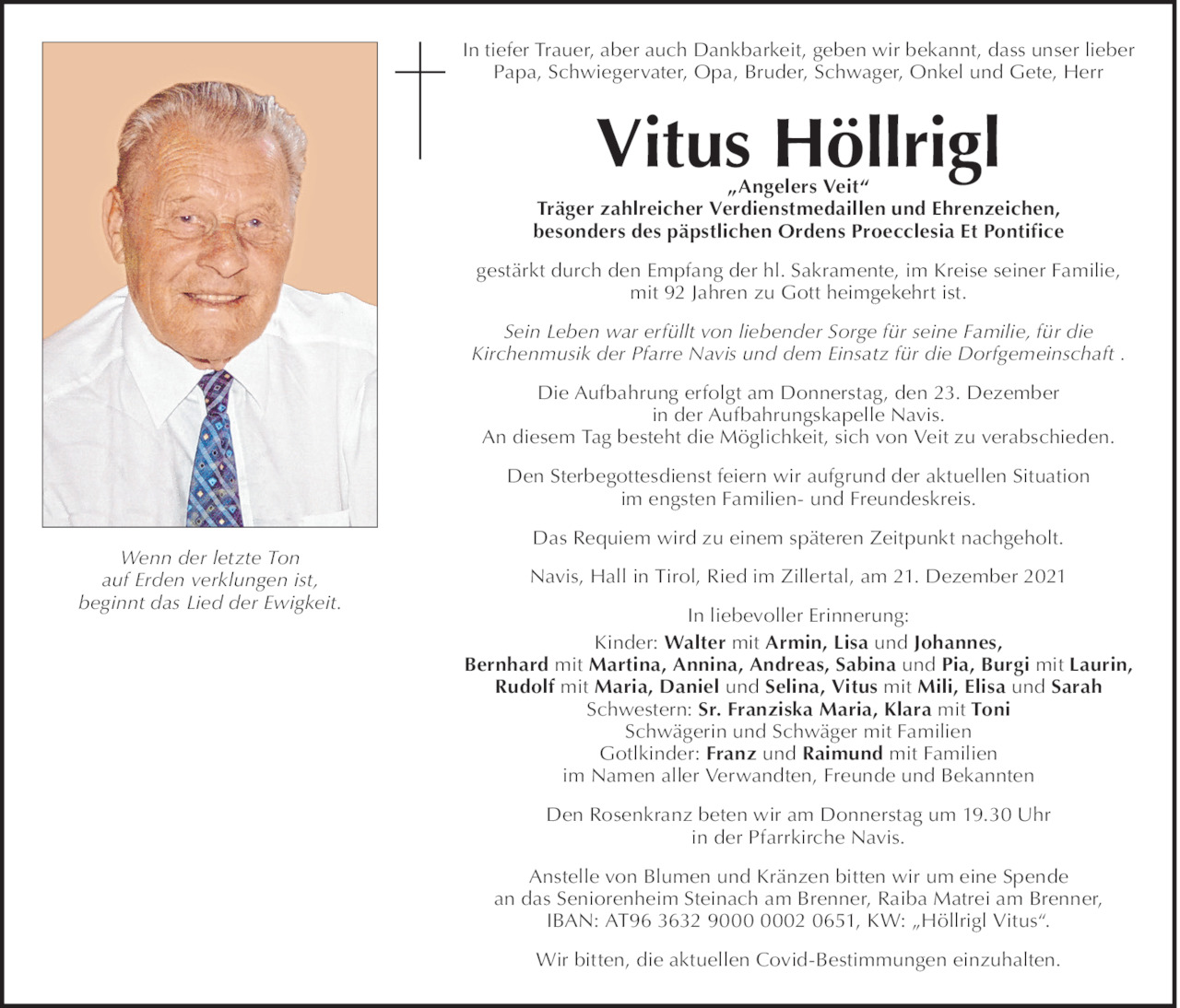 Vitus Höllrigl Bild