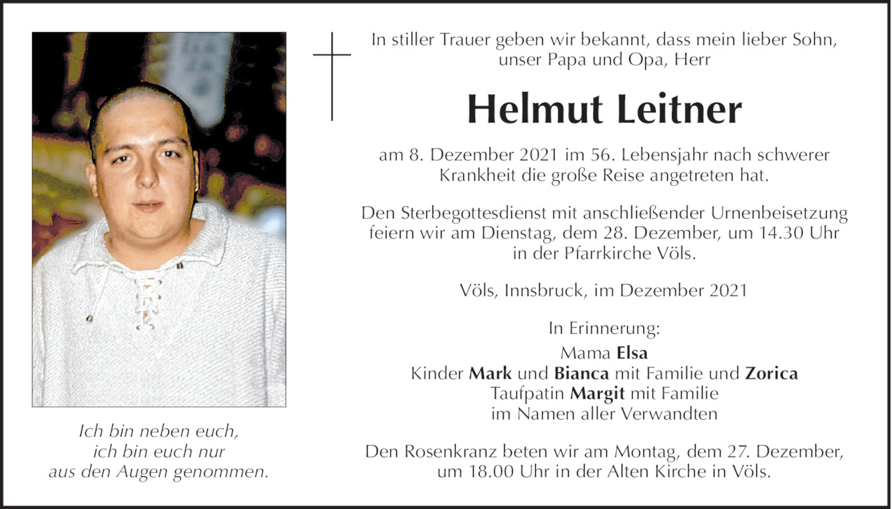 Helmut Leitner Bild