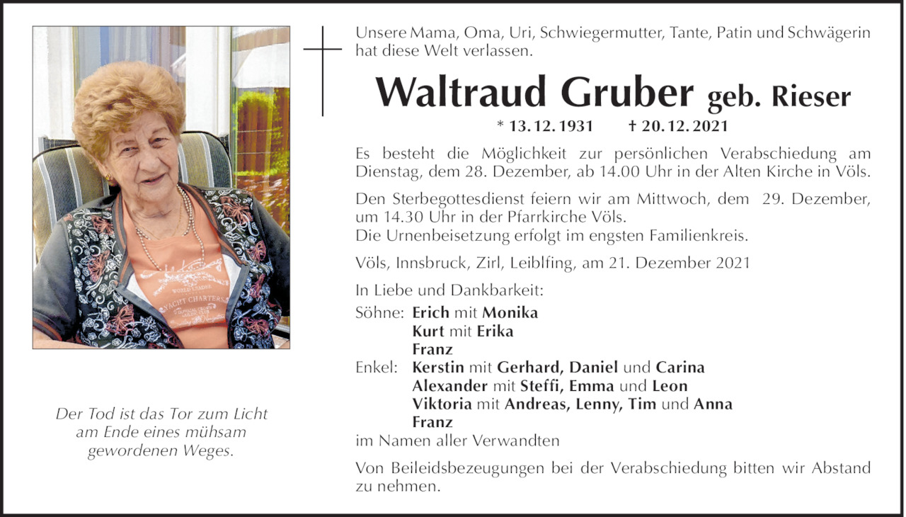 Waltraud Gruber Bild