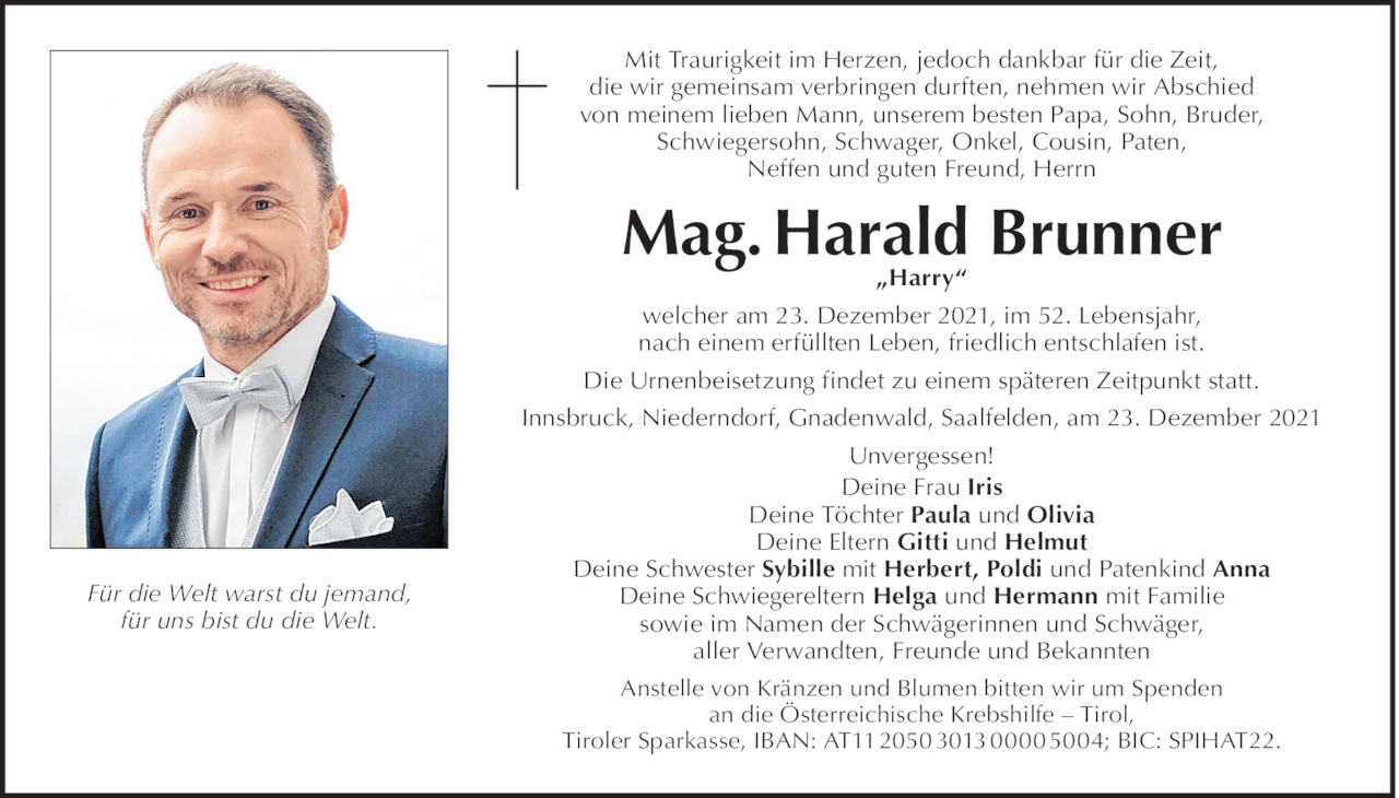 Harald Brunner Bild