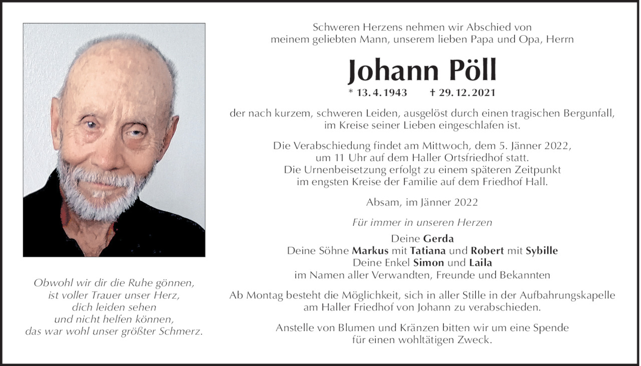 Johann Pöll Bild