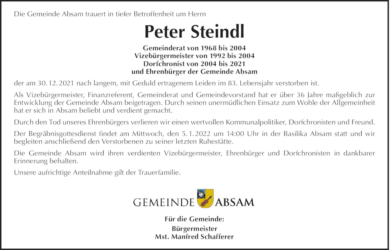 Peter Steindl Bild