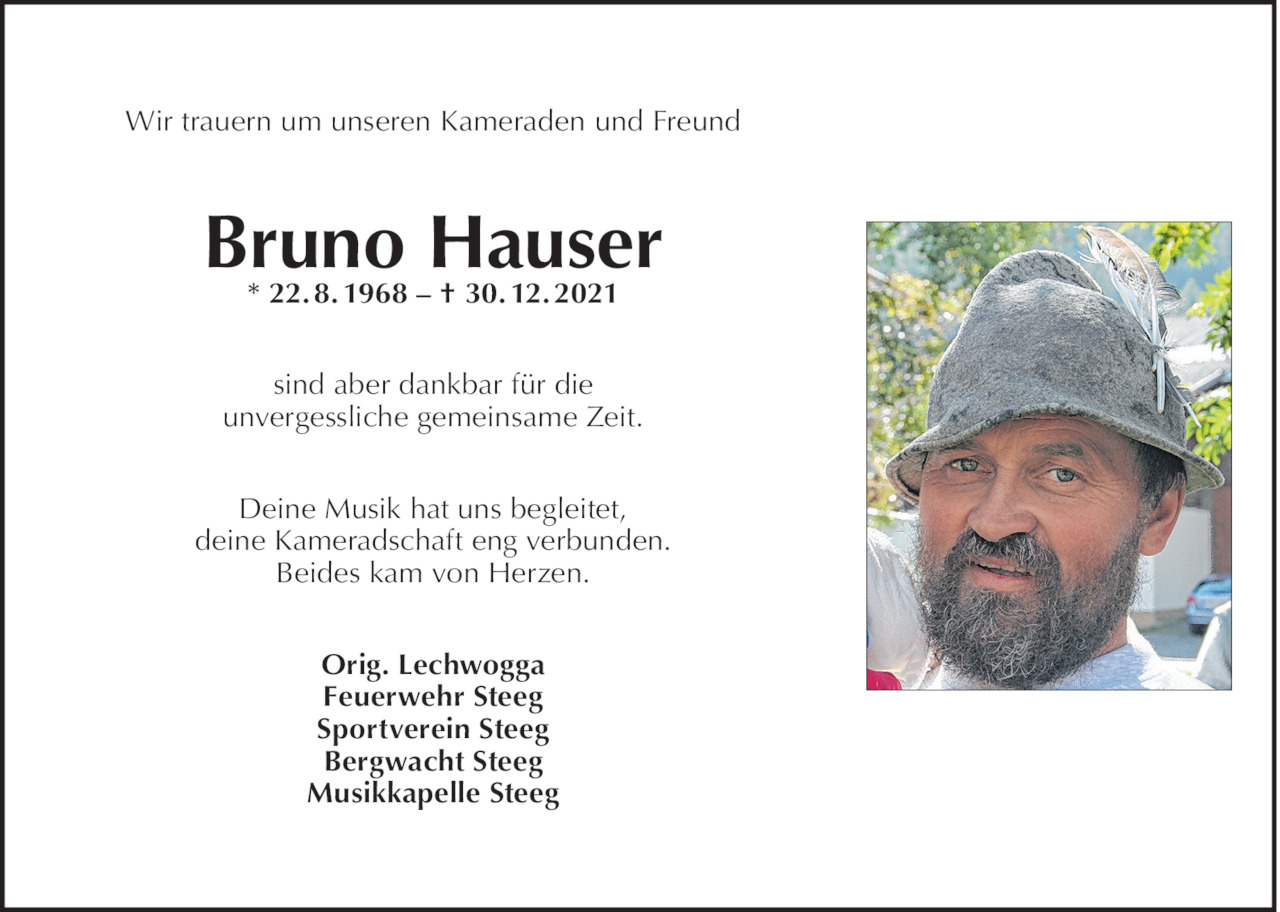 Bruno Hauser Bild