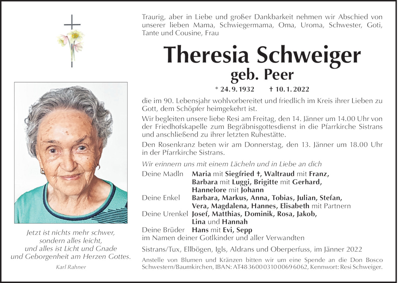 Theresia Schweiger Bild