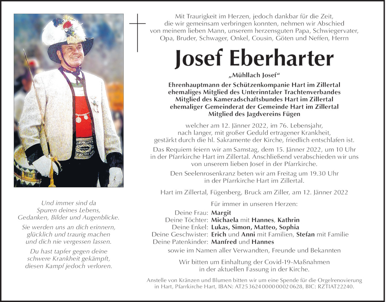 Josef Eberharter Bild
