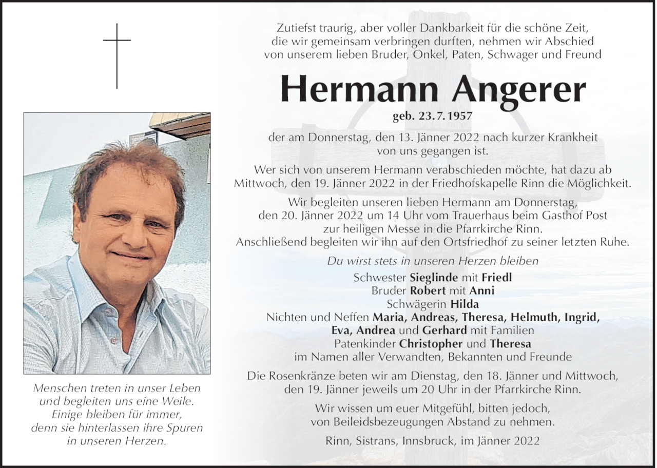 Hermann Angerer Bild