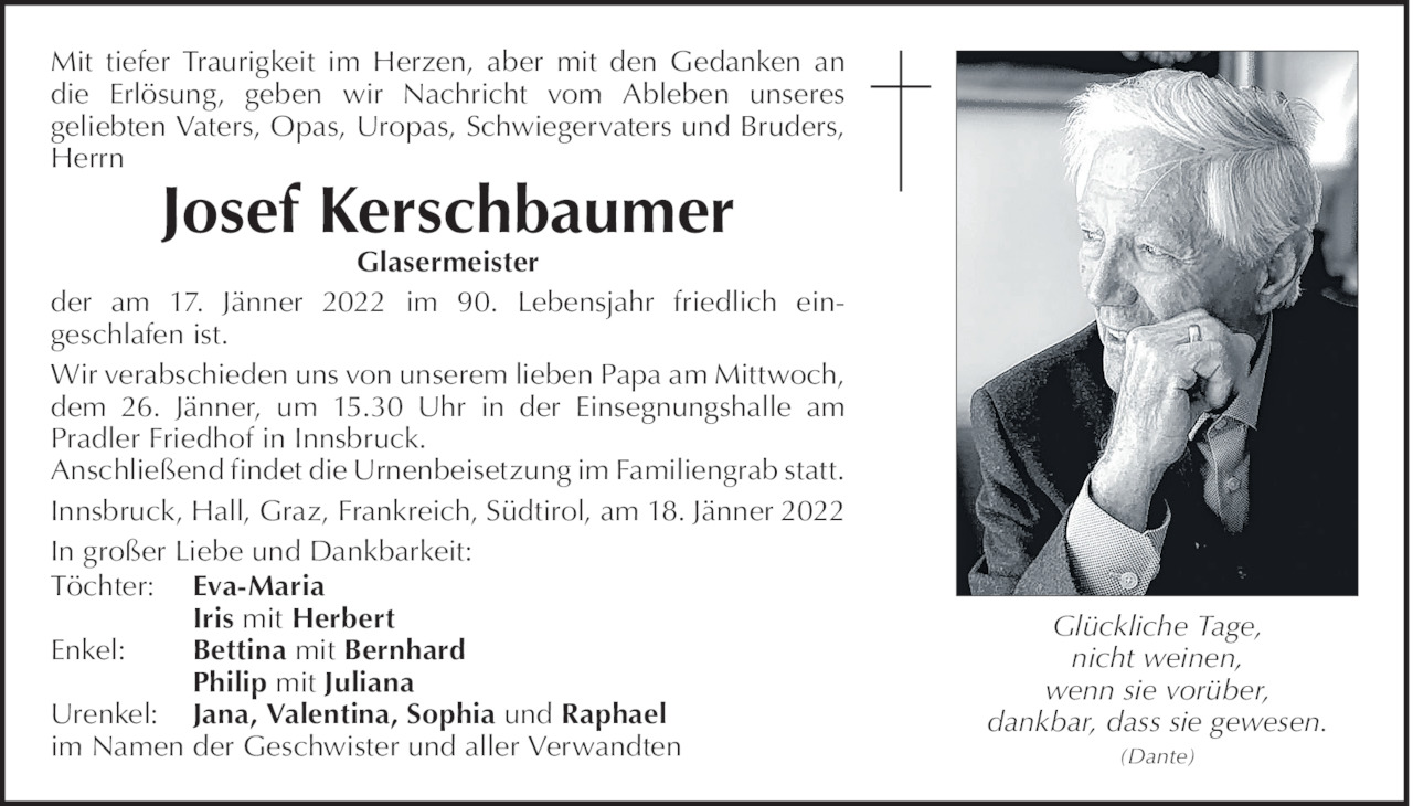 Josef Kerschbaumer Bild