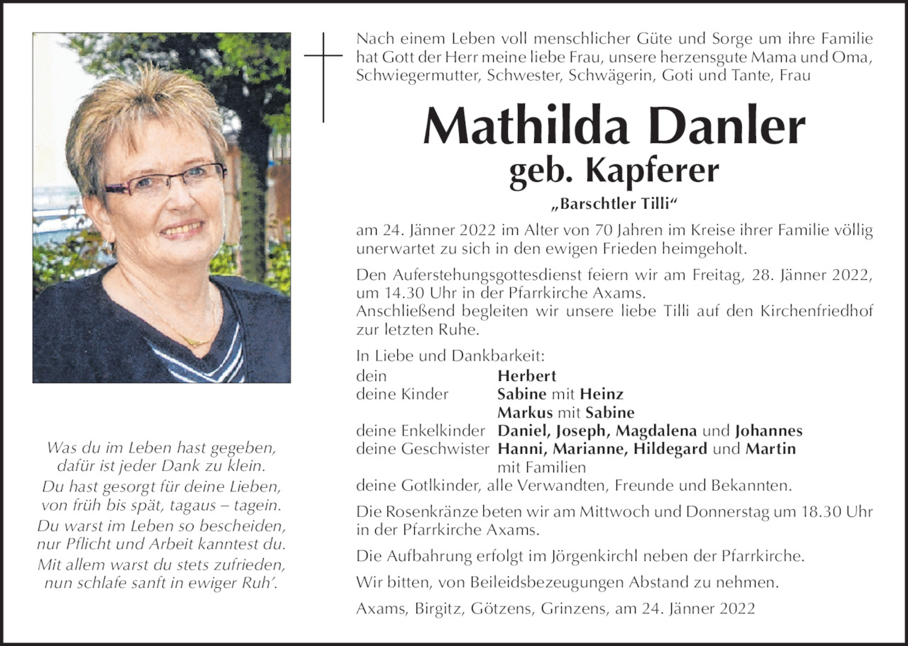 Mathilda Danler Bild