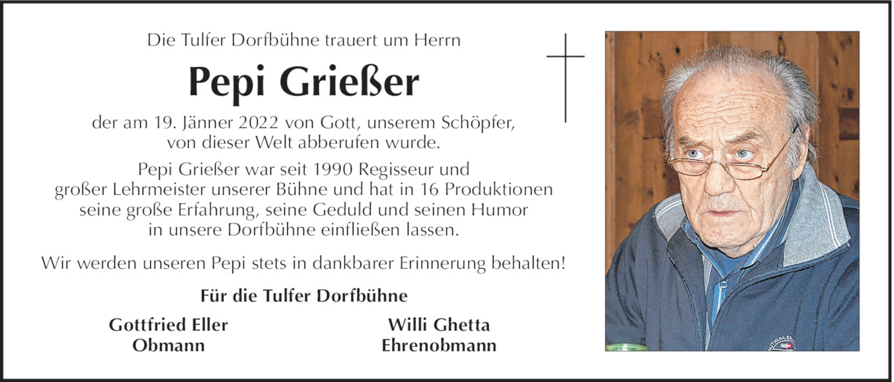 Pepi Grießer Bild