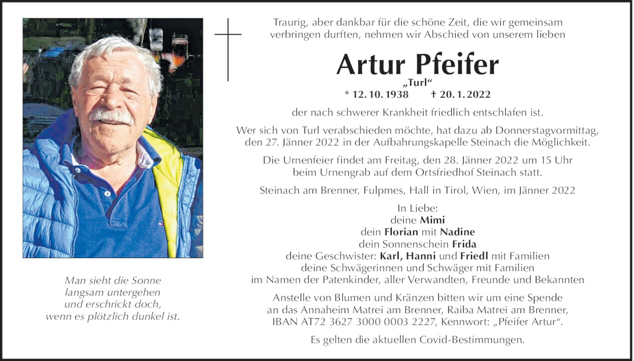 Artur Pfeifer Bild