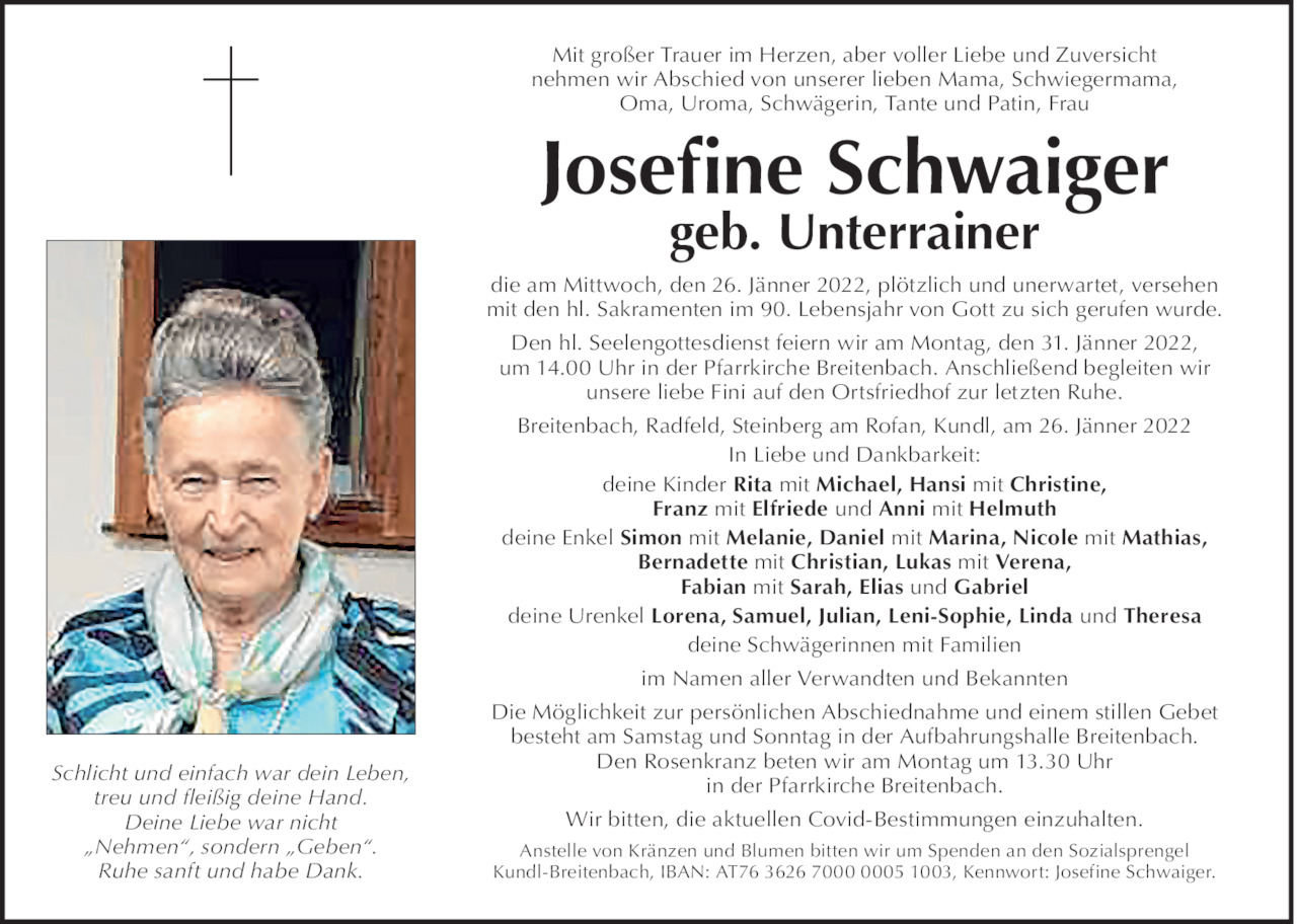 Josefine  Schwaiger Bild
