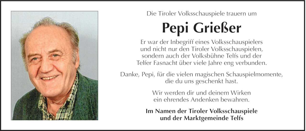 Pepi Grießer Bild