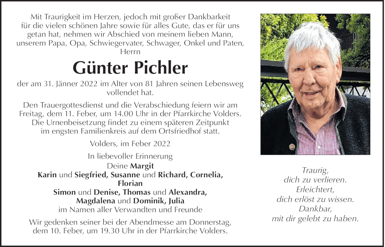 Günter Pichler Bild