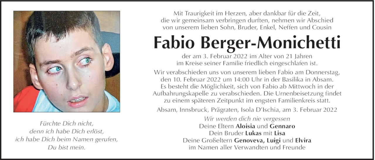 Fabio Berger-Monichetti Bild