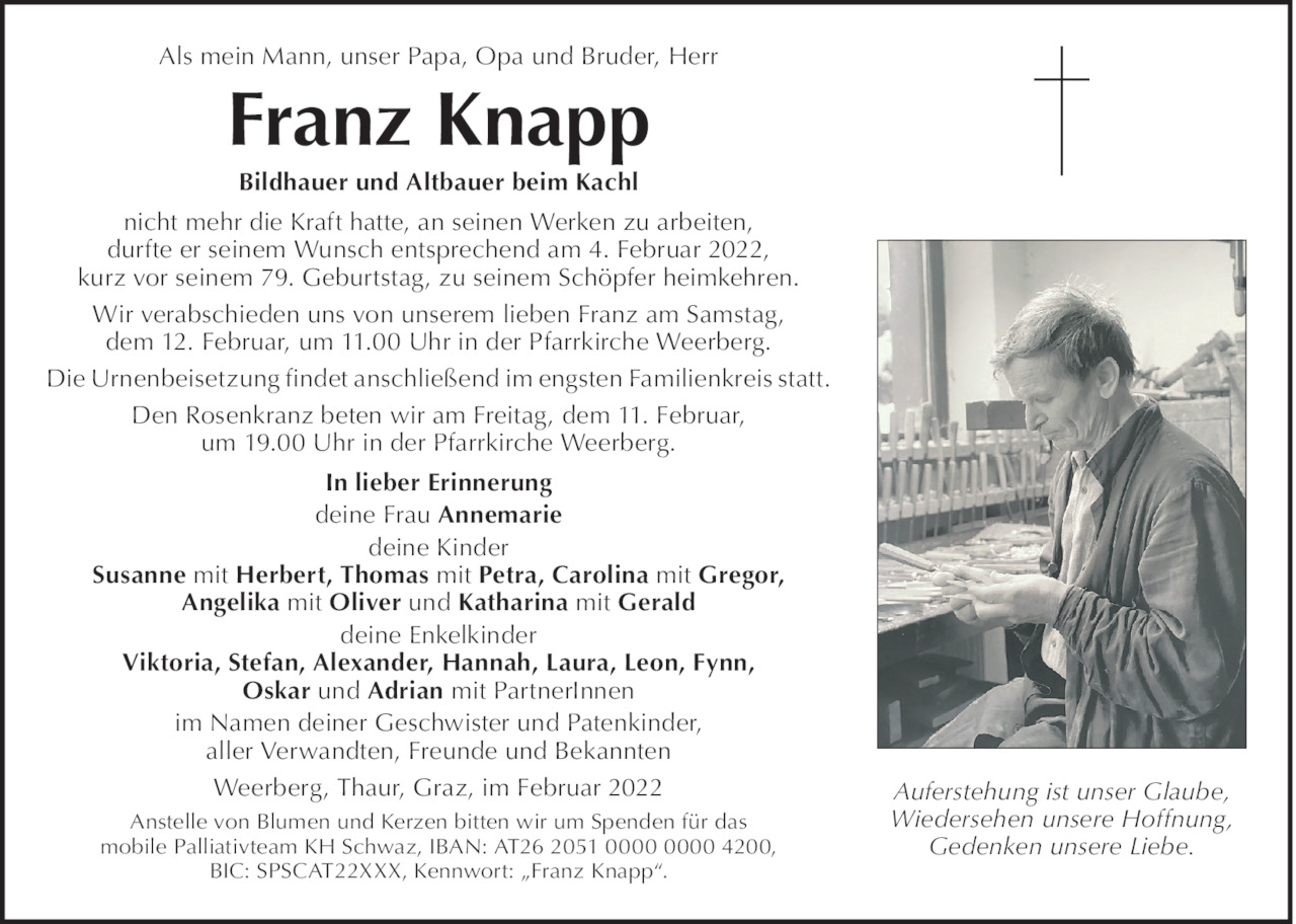 Franz Knapp Bild