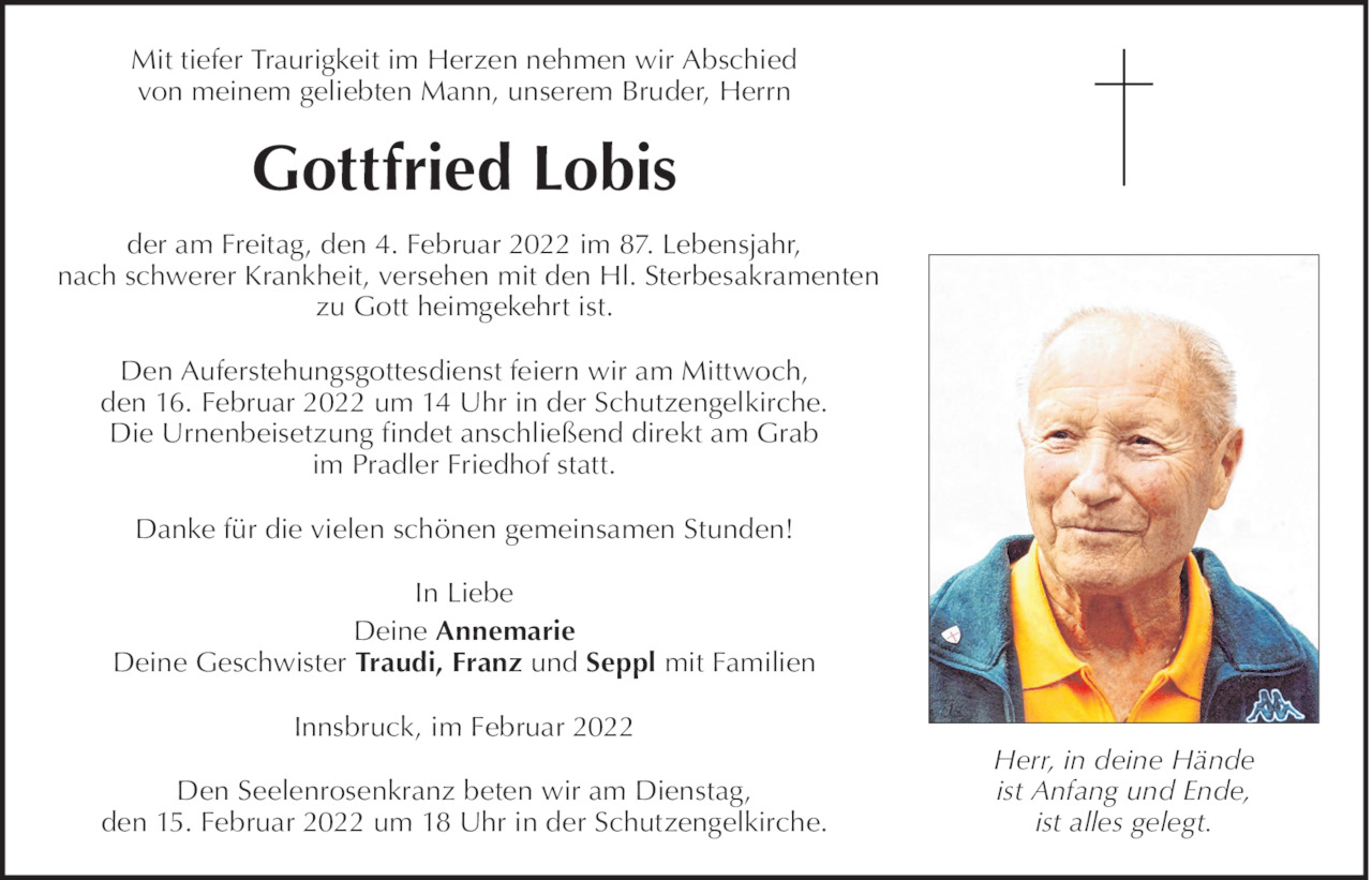 Gottfried Lobis Bild