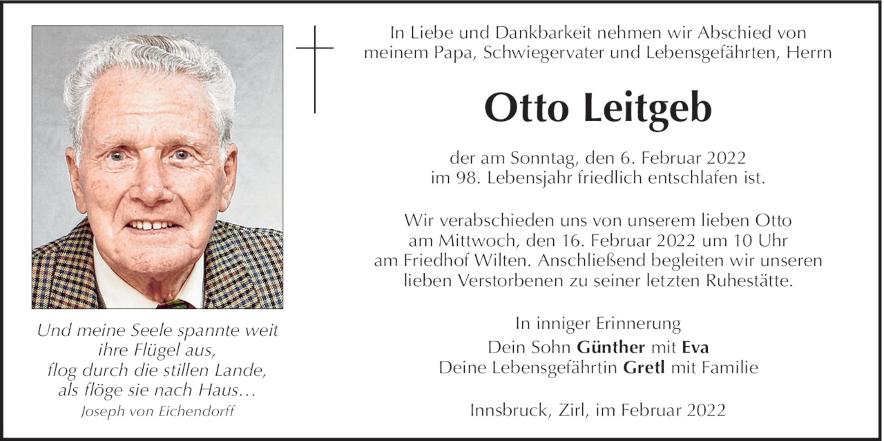Otto Leitgeb Bild