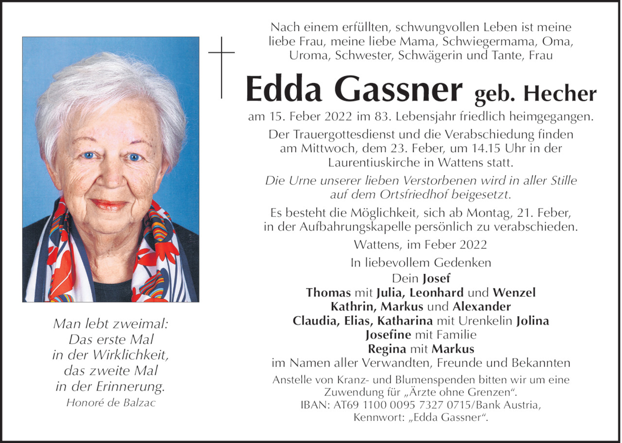 Edda Gassner Bild