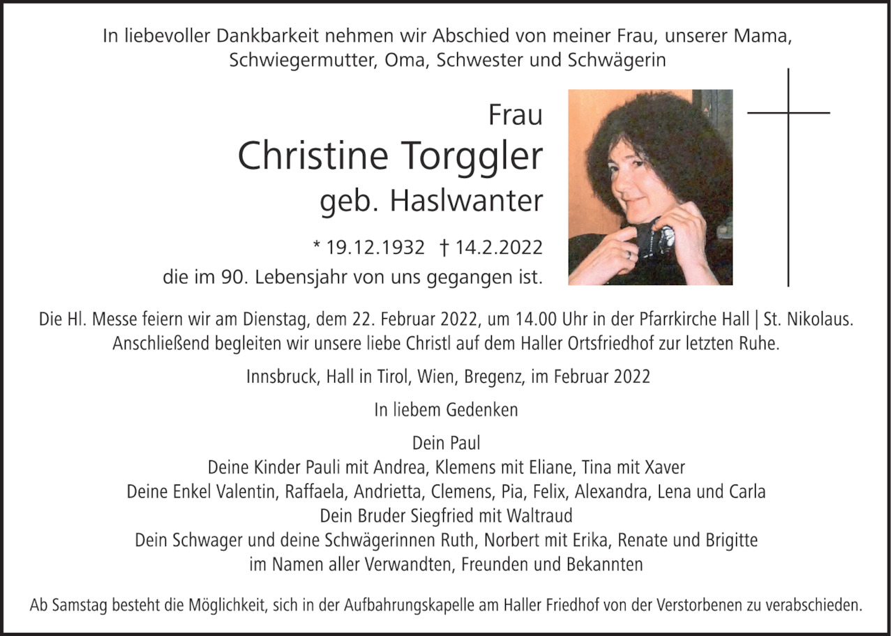 Christine Torggler  Bild